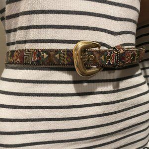 Vintage Absolutely Fresh tapestry belt